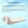 Dicsley 2 Pack Freezer Door Hinge Plate for Dometic 2002244008