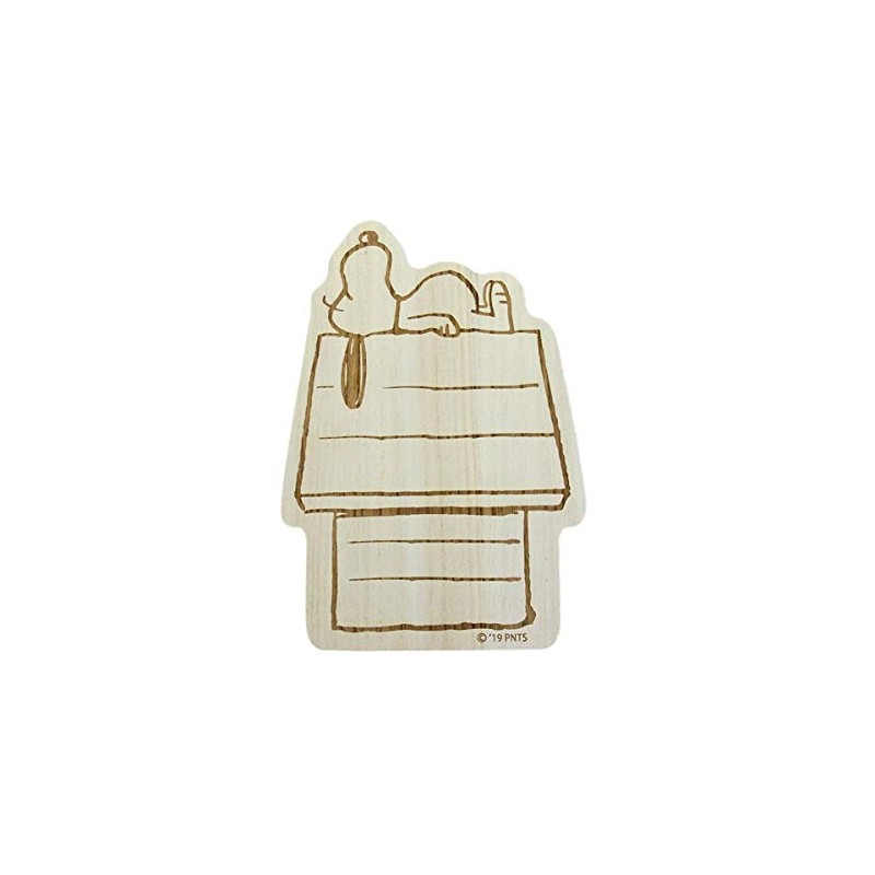 SNOOPY SNO1681 Snoopy House-shaped Cutting Board