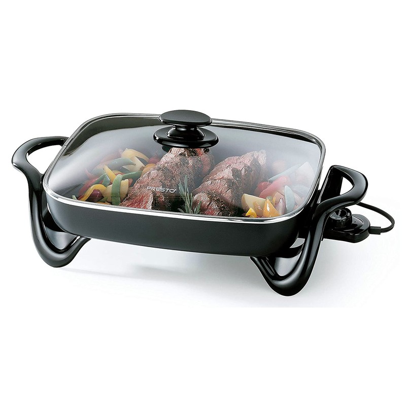Presto Electric Skillet 1500 W 16 In. Cast Aluminum, Non-Stick