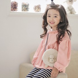 Millya UK Little Girls' Bag Kids Toddler Children Crossbody Bag Adorable Sheep Design Satchel Shoulder Bag Coin Purse