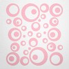 WANDfee® Wall Tattoo, Circles, Dots, 50 Stickers, Colour Choice For