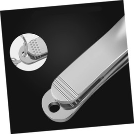 IWOWHERO Portable Stainless Steel Nail Clippers Manicure Tool for Easy Nail Trimming for Finger and Toe Care for Travel and Daily Use