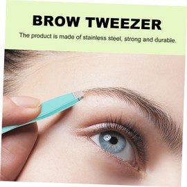 FOMIYES 4pcs Creative Eyebrow Clips Set Ergonomic Tweezers for Eyebrow Hair Removal for Precision Grooming Unisex Makeup Essential