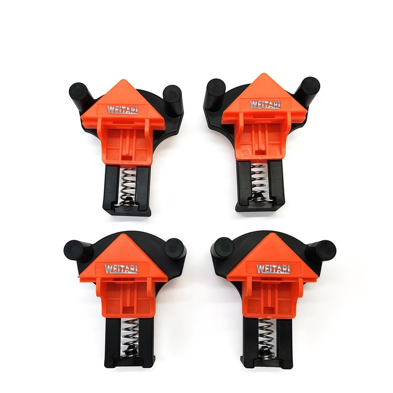 WEITARI 4set 60/90/120 Degree Pro Corner Clamps Set for Woodworking