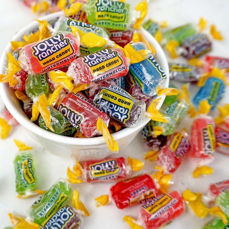 Jolly Ranchers Assorted Fruit Flavored Candy, 1lb Bulk Bag (Approx