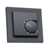 Halmburger Room Thermostat RTR-5510 Anthracite + GIRA E2 1-Way Frame