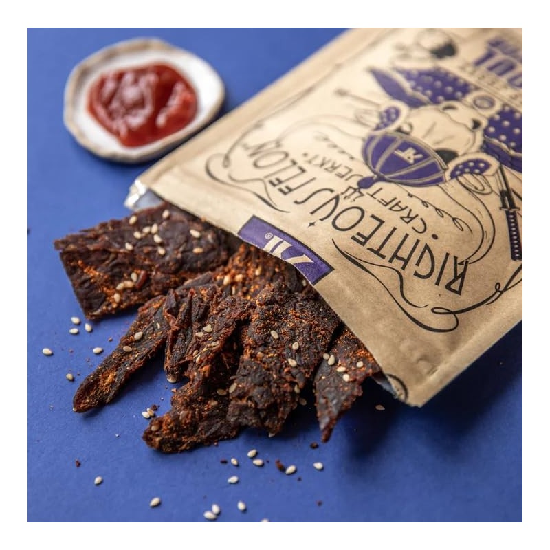 Righteous Felon Beef Jerky - Seoul Survivor Jerky - Gluten-Free