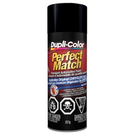 Dupli-Color CBCC04277 Perfect Match Premium Automotive Paint, Brilliant Black Pearl, 8 Ounces, 1 (Non-Carb Compliant)