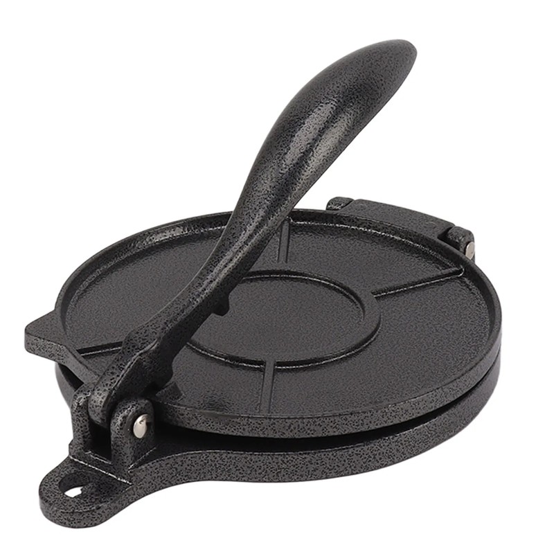 Adjustable Tortilla Press for Homemade Flatbreads – Aluminum Manual Dough