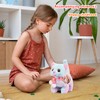 Easfan Walking Kitty Plush Toy Electric Interactive Cat Stuffed Animal
