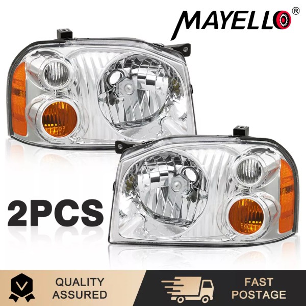 Unbranded Headlight Set For 2001-2004 Nissan Frontier Base XE Left