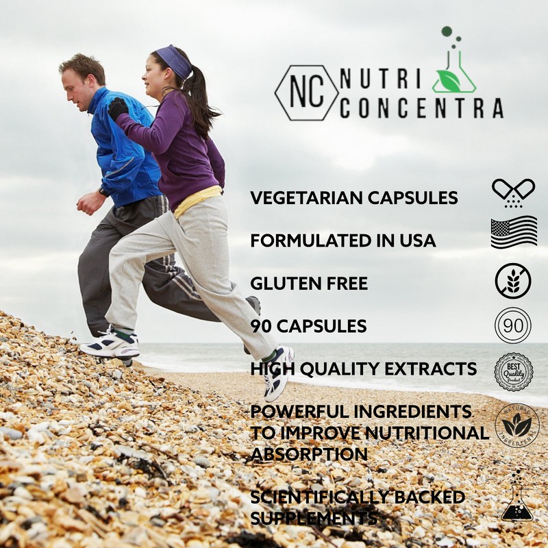 NutriConcentra Lubrication, Reduce Joint Friction, Healthy Ligaments, 120 capsules, 750