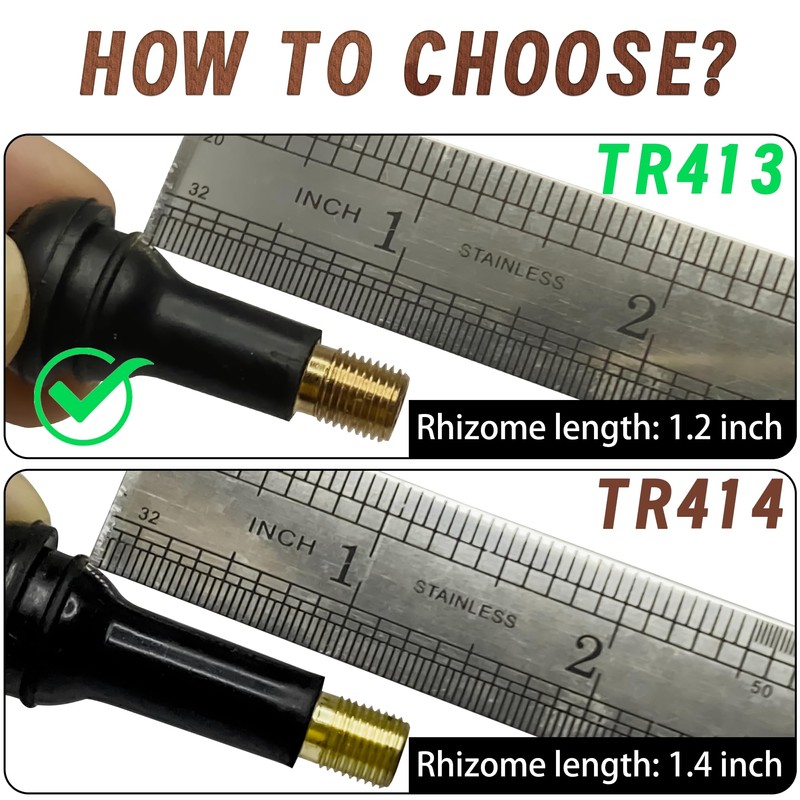 QILISEN Chrome Valve Stem Caps 5 Pack - TR413 Valve