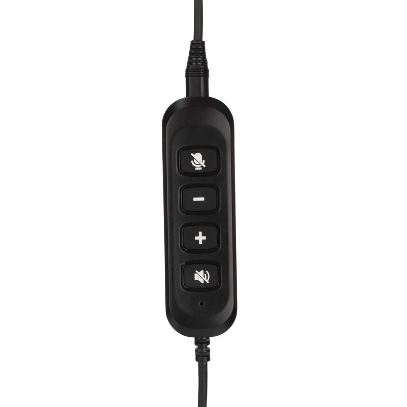 H360‑3.5‑U901 Single Ear Customer Service Headset Adjustable Volume Mute Unilateral