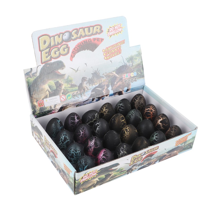 24pcs Growing Dinosaur Toy Easter Dinosaur Eggs Grow in Water