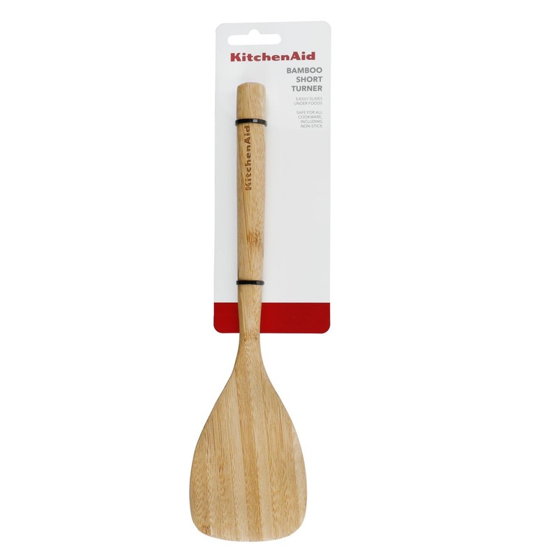 KitchenAid KQG615OHBBE Universal Bamboo Short Turner, 29 cm