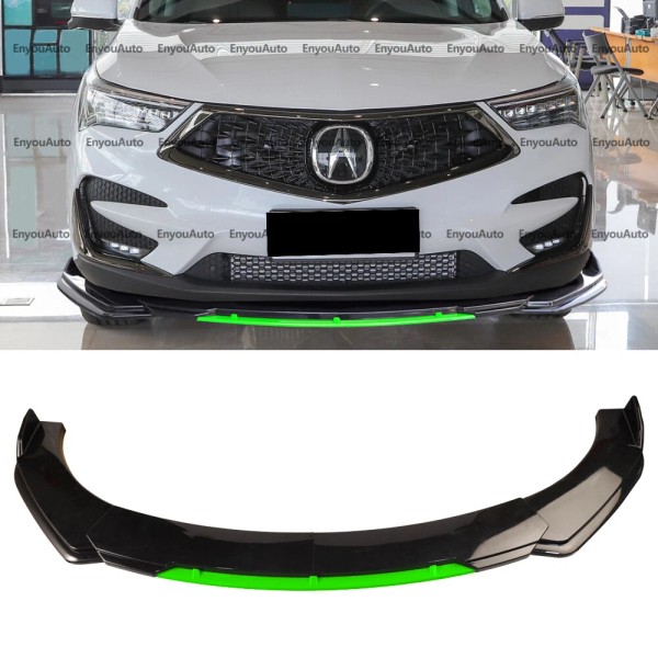Unbranded For Acura Integra Universal Front Bumper Lip Spoiler Splitter
