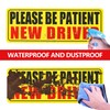 JUSTTOP New Driver Magnet for Car, Please Be Patient Student