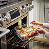 Extra Large Oven Safe Glass Food Storage Container with Airtight