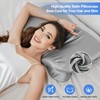 2 Pack Satin Pillowcase for Zelimun Cervical Pillow, Contour Pillow