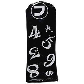 Frank Miura GOLF FMG-SK-HC Headcover for Fairway Wood Skeleton Model Black