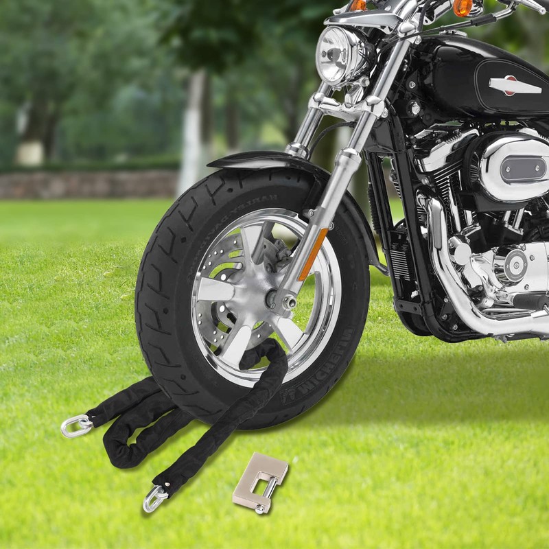 Security Chain and Lock Kit 10.7lbs 3/8 Inch x 6ft