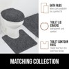 GORILLA GRIP Bath Rug Mat 30x20, Thick Soft Absorbent Chenille,