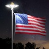 Enrybia Flag Pole Light Outdoor Dusk to Dawn, Waterproof 200