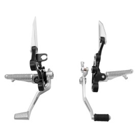 TCMT Driver Footpegs Pegs Bracket Fit For Kawasaki Ninja 400 2018-2023 Z400 2019-2023