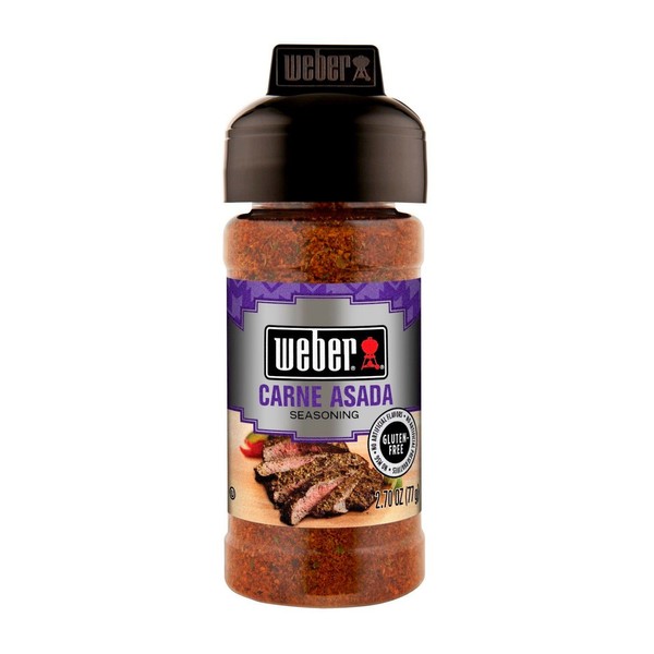 Weber Carne Asada Seasoning, 2.70oz (6pack)