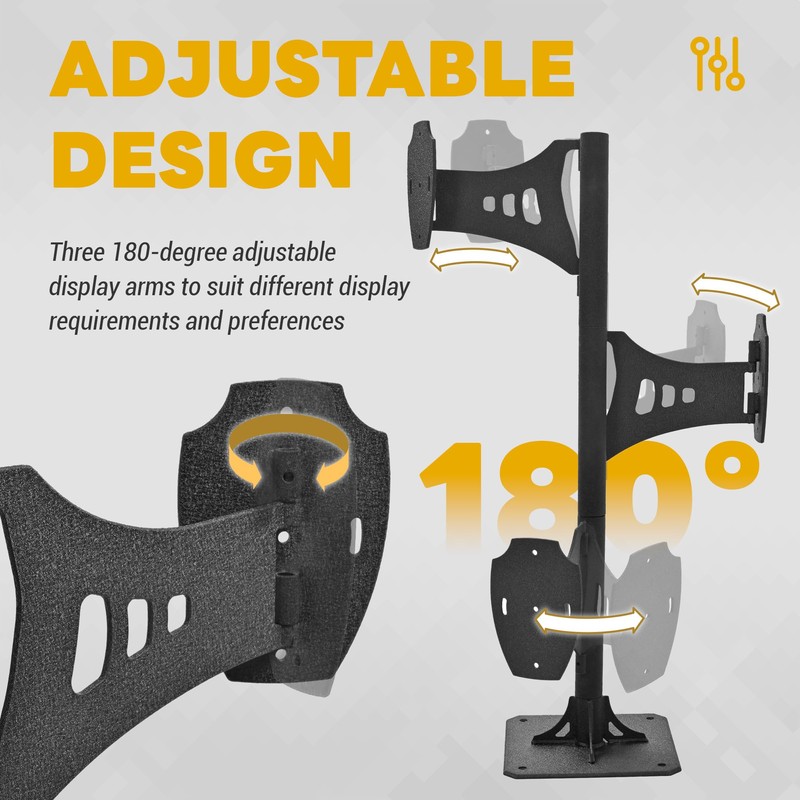 KUAFU Trophy Mount Bone Bracket, Deer Antler Mounting Kit, Adjustable