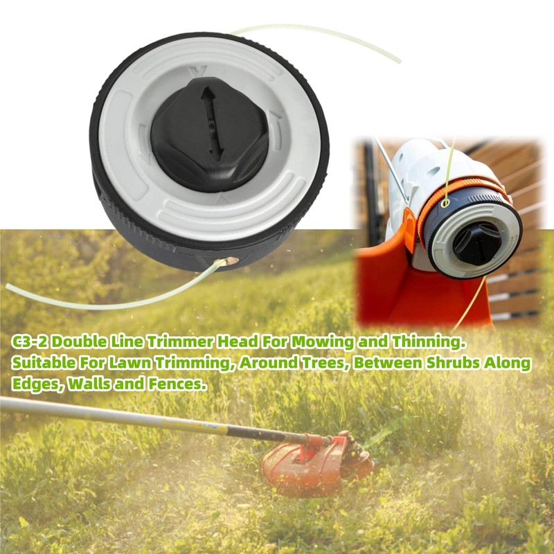TALSWIF (2pk) FSA 57 FSA57 Trimmer Head C3-2 4009 710