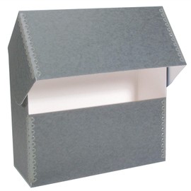 Lineco Document Case, Blue Gray Letter, 12.25" x 10.25" x 2.5"