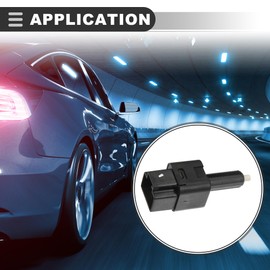 Motoforti Brake Stop Light Switch, for Nissan for Infiniti, Plastic Metal, 25320-JN00A, 25320-AX000, 25320-AX00A, 25320-AX00B, Black,