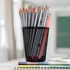 AIMI Pencil Case 2pcs Large Capacity Container Metal Mesh Pen