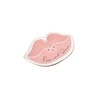 CGB Giftware Blush 'Rise and Shine' Lip Shaped Raised Ceramic