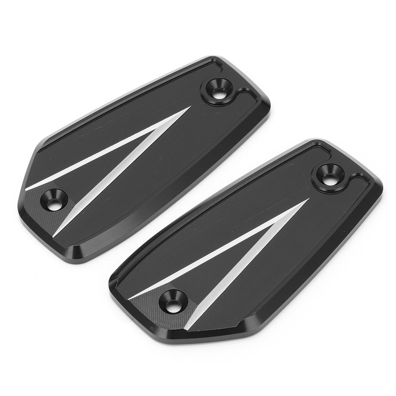 2pcs Front Brake Reservoir Cylinder Cover Cap Replacement for Suzuki