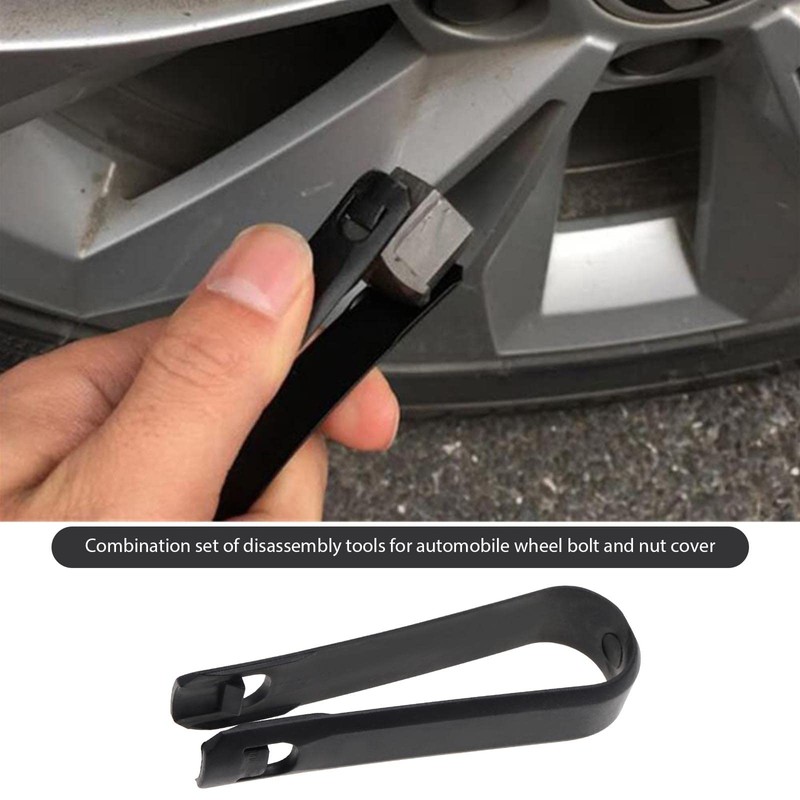 eMagTech 6Pcs Wheel Bolt Cap Cover Removers Tool Set Universal