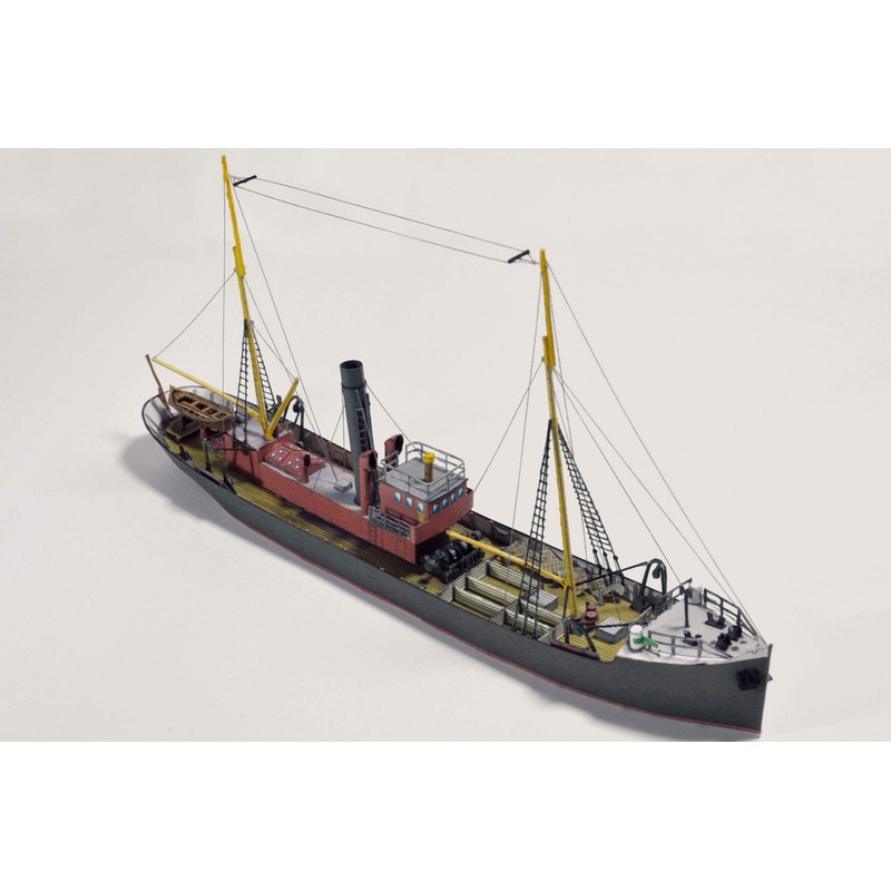 HMV 3435 Cardboard Model Salvage Tractor Seefalke 1924