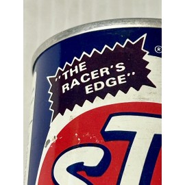 STP Vintage 1974 STP Oil Treatment Add to Oil 15 OZ. "THE RACERS EDGE" Sealed Can.