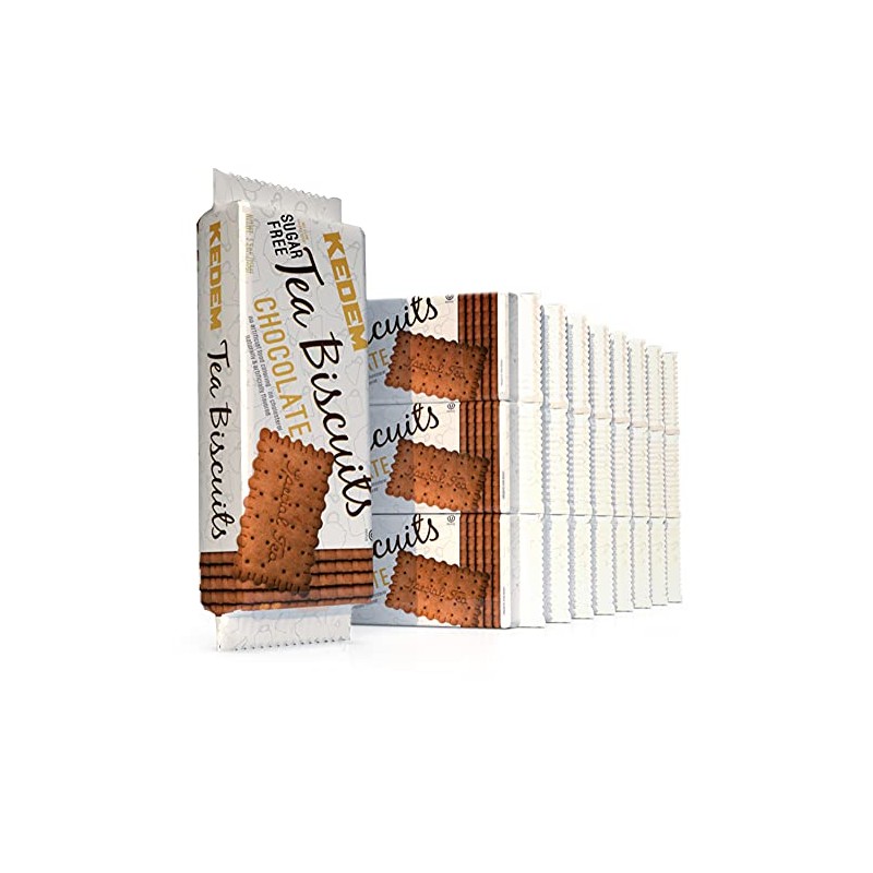 Kedem Tea Biscuits, Sugar Free Chocolate Tea Biscuits, 5.5 oz