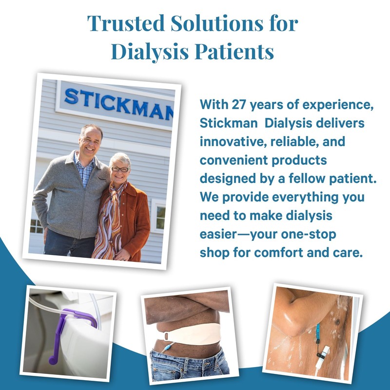 Tuck-Away PD Dialysis Belt - Adjustable, Comfortable Peritoneal Dialysis Clothing