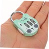 Operitacx Pack of 4 Cat Shape Code Lock Cartoon Combination