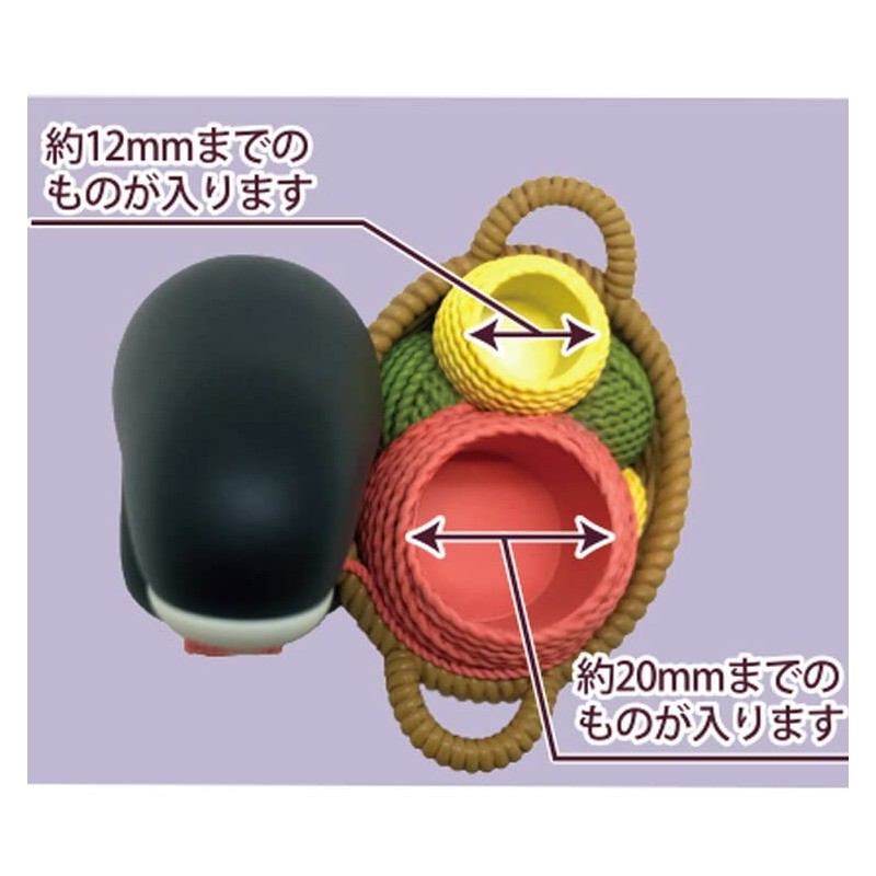 ENSKY Studio Ghibli Works IKT-05B Spirited Away Seal Stand, No-Face