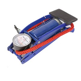 Car Bicycle Bike Single Cylinder Barrel Tyre Inflator Foot Pump w/Pressure Gauge Single Cylinder Barrel Tyre Foot Pump + Pressure Gauge Car Bicycle Bike