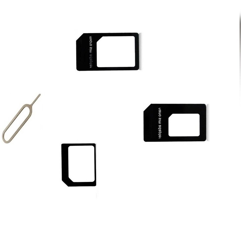 SIM Card Adapter, Nano & Micro SIM Card Adapter Kit