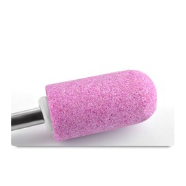 Frcolor Pack of 12 Nail Cutter Attachment Drill Nails for Polishing Callus Remover Quartz Nail and Foot Care Nail Cutter (Pink)