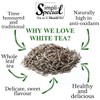 Simpli-Special Pomegranate Dragon Fruit Premium Green & White Loose Leaf