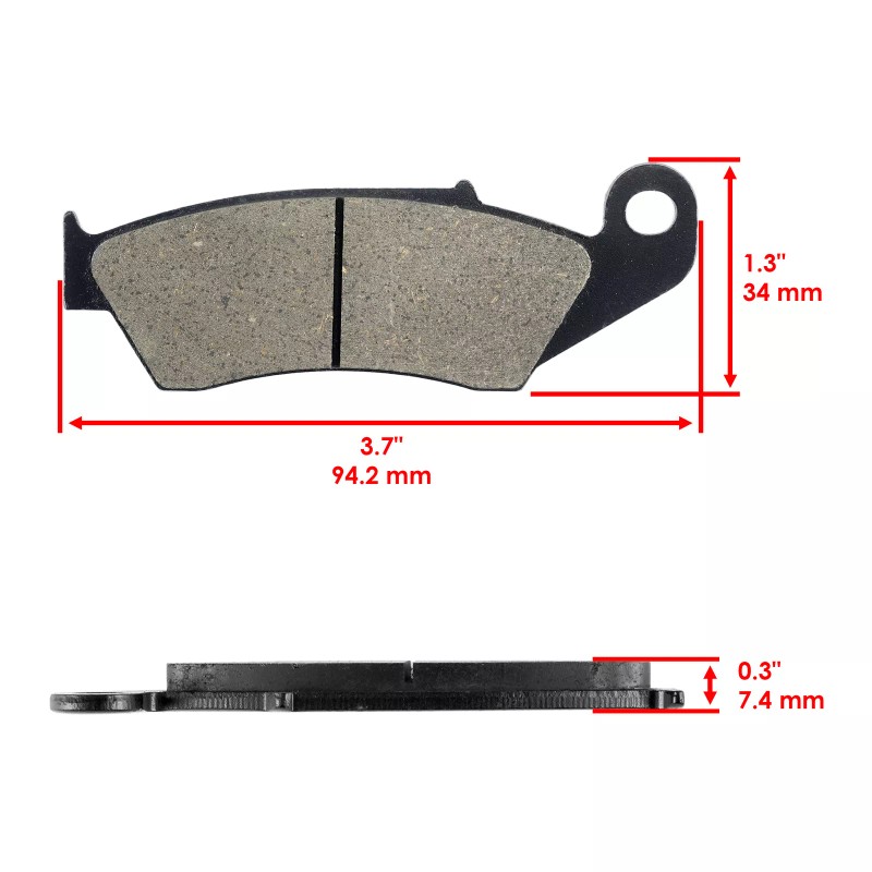 Celox Front Rear Brake Pads for Suzuki RM125 1996 1997