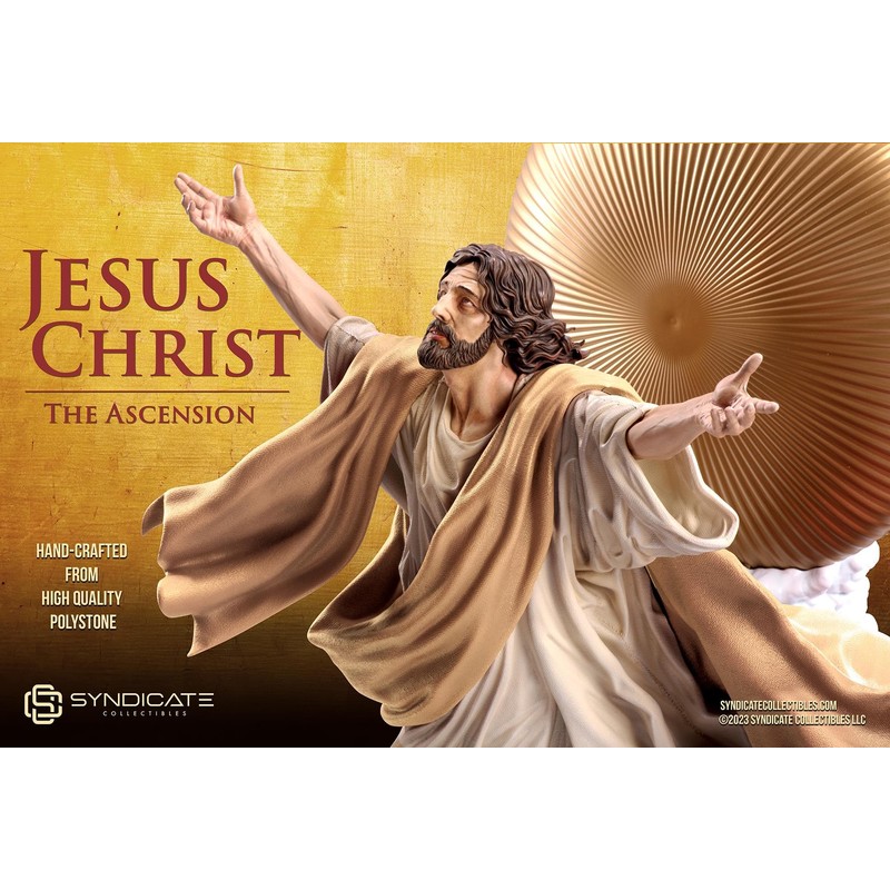 Syndicate Collectibles The Ascension of Jesus Christ 11-Inch Premium Polystone